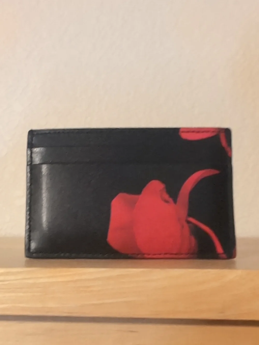 Alexander McQueen compact leather